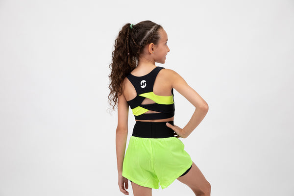 Neon Yellow Stand Out Crop