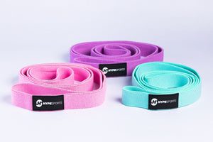 Hype Sports Fabric Resistance Bands
